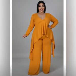 Plus size 2 piece pants set, size 3XL